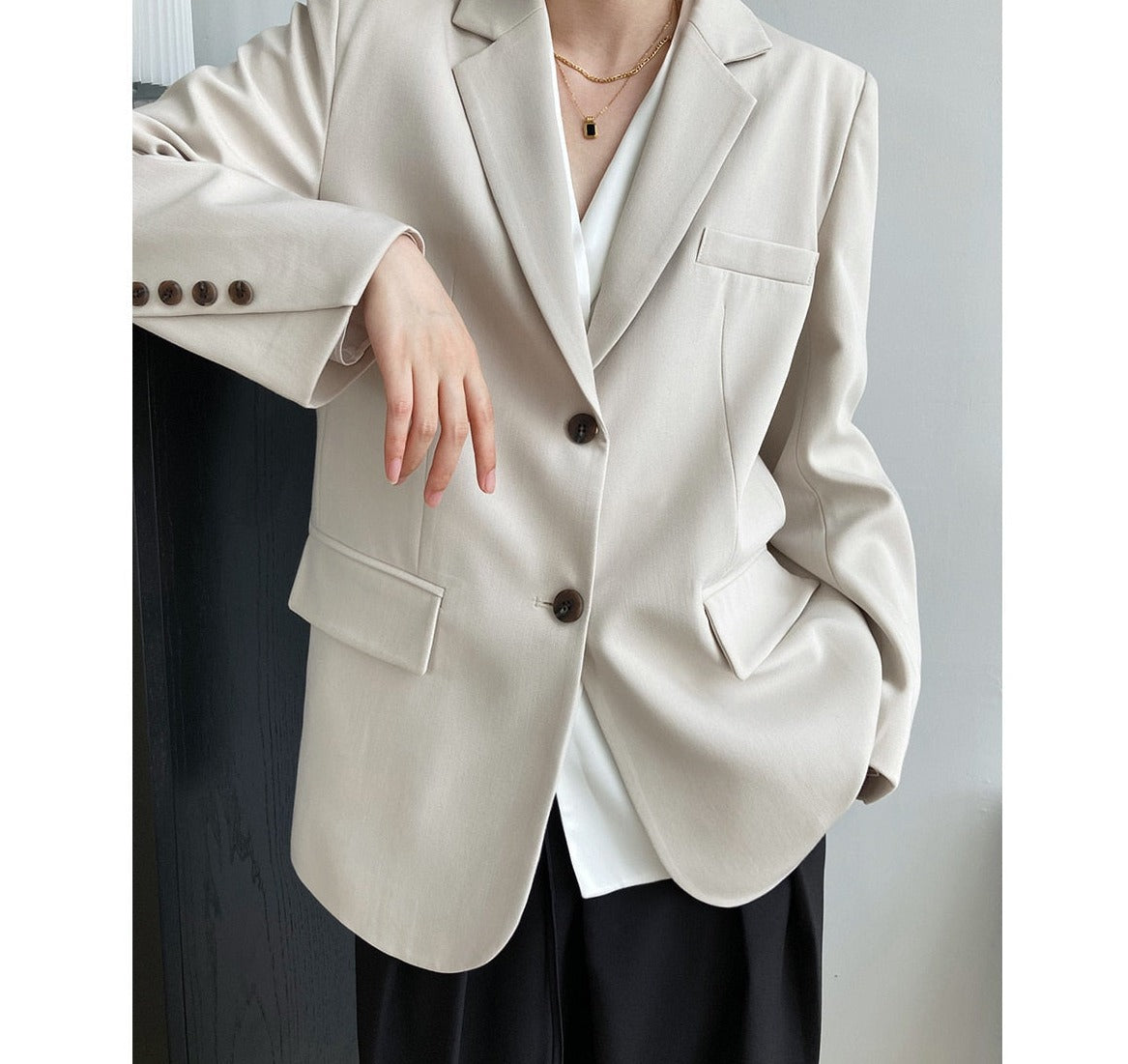 OVERSIZED SUIT BLAZER