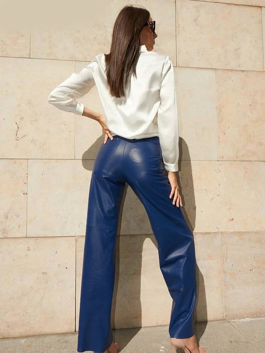 ELLIN PANTS LEATHER