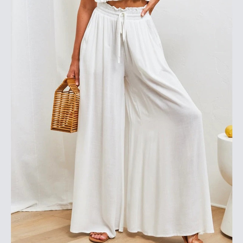 WIDE-LEG PANTS