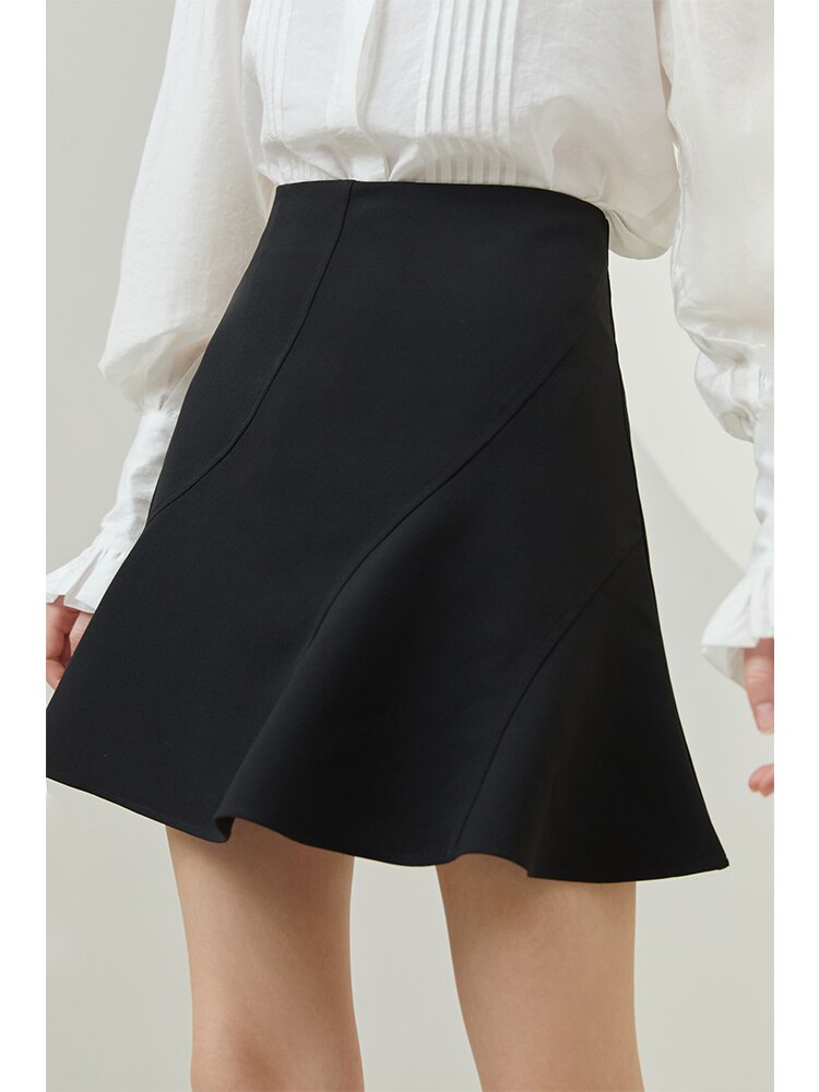 RUFFLED SKIRT