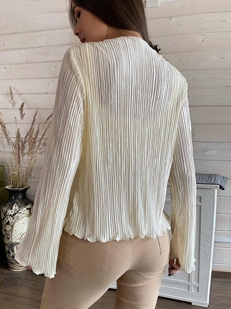 PLEATED TOP