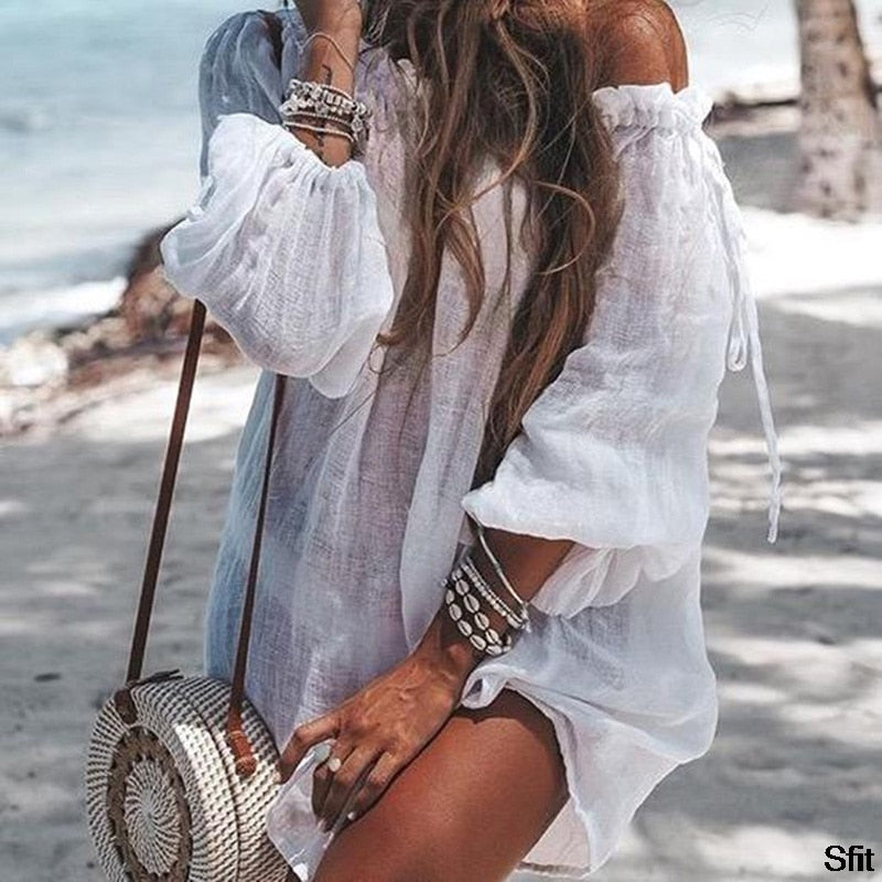 COTTON BEACH DRESS