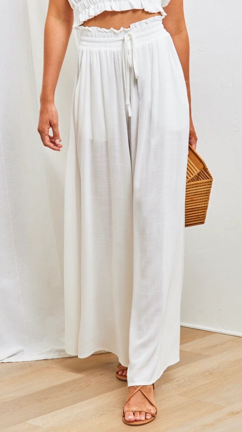 WIDE-LEG PANTS